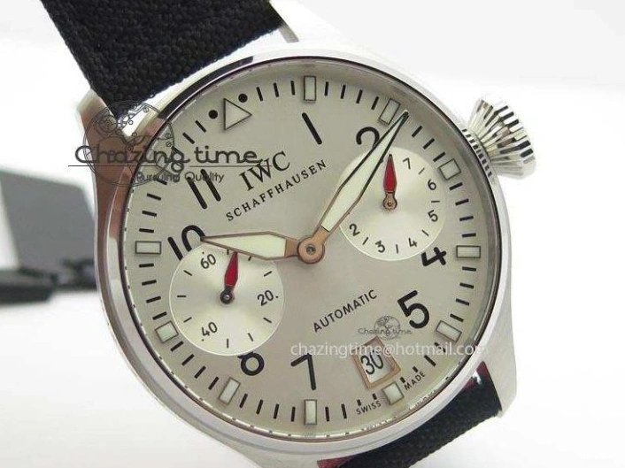 MIROTIME 0318 Big Pilot Real PR IW500432 DFB Limited Edition ZF 1:1 Best Edition On Black Nylon Strap A Fashionable 7276